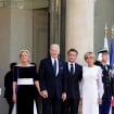 PHOTOS Brigitte Macron impressionne face à Jill Biden qui ose un look au détail imposant : Battle de looks pour les Premières Dames à l'Elysée