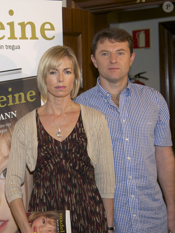 Le 3 mai 2007, la petite fille disparaissait alors qu'elle était en vacances avec ses parents.
Kate et Gerry McCann, le 19 octobre 2011.