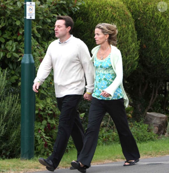 Kate et Gerry McCann, le 16 septembre 2007.