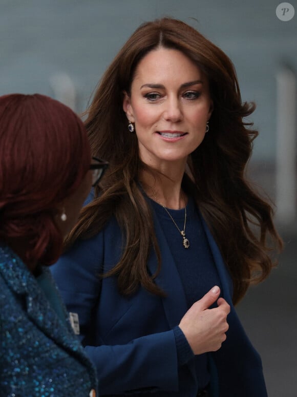 Elle devrait rapidement revenir dans son rôle. 
Catherine (Kate) Middleton, princesse de Galles, inaugure la nouvelle unité de chirurgie de jour pour enfants "Evelina" à l'hôpital Guy's et St Thomas de Londres, Royaume Uni, le 5 décembre 2023. © Imago/Panoramic/Bestimage 