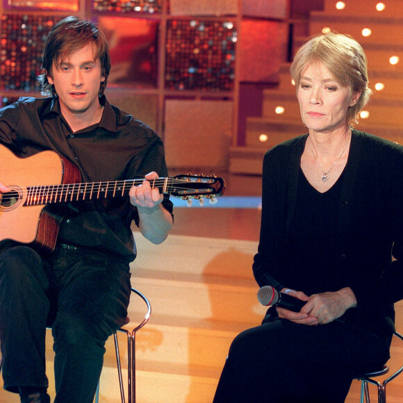 et auront un fils, qui partagera avec ses parents leur charme intemporel, Thomas Dutronc
Thomas Dutronc et sa mère Françoise Hardy (archive) © Jean-Jacques Datchary/ABACA