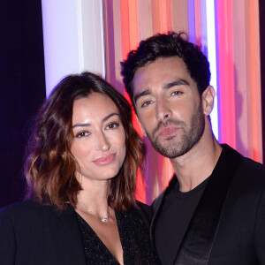 Exclusif - Valentin Léonard et Rachel Legrain-Trapani - Photocall en marge du défilé Etam Live Show 2020 à Paris le 29 septembre 2020. © Pool Agence Bestimage 