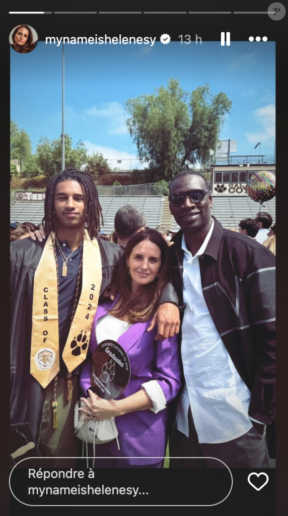 Leur fils Tidiane a été diplômé de son école à Los Angeles.
Remise de diplôme de Tidiane Sy, en présence de ses parents Omar et Hélène aux Etats-Unis.