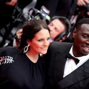 Omar Sy et sa femme Hélène - Montée des marches du film " Top Gun : Maverick " lors du 75ème Festival International du Film de Cannes. Le 18 mai 2022 © Dominique Jacovides / Bestimage 