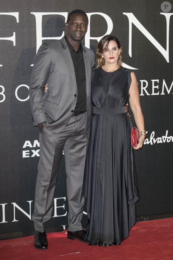 Omar Sy et sa femme Hélène Sy à la première de "Inferno" à Florence. Italie, le 8 octobre 2016. © Future-Image via Zuma Press/Bestimage