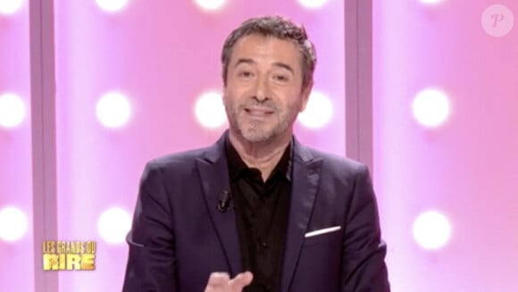 C'est à ne pas louper !
Exclusif - Captures d'écran - Les Chevaliers du Fiel lors de l'enregistrement de l'émission "Les grands du rire", présentée par Bernard Montiel et Karen Cheryl, et diffusée le 15 juin sur C8