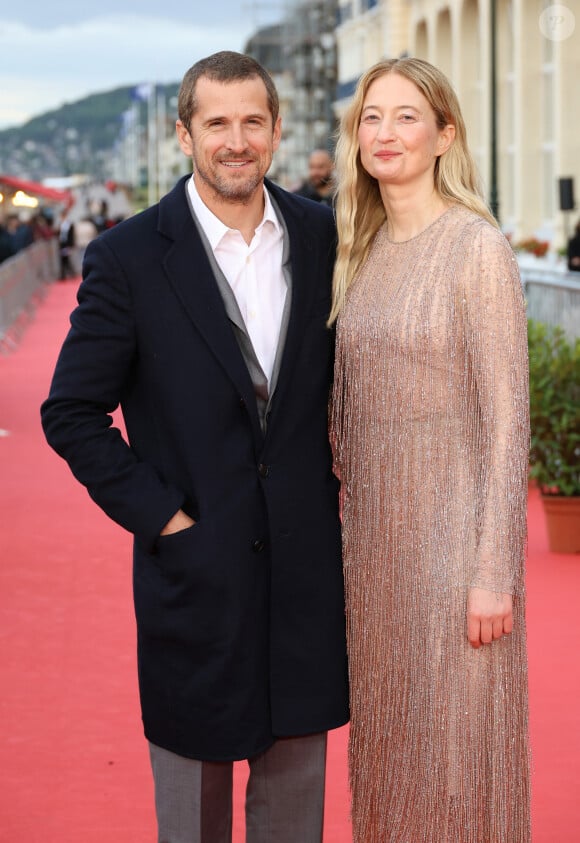 Guillaume Canet et Alba Rohrwacher sur le tapis rouge de la cérémonie de clôture du 38ème festival du film de Cabourg, le 15 juin 2024. © Coadic Guirec/Bestimage