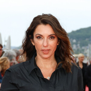 Aure Atika sur le tapis rouge de la cérémonie de clôture du 38ème festival du film de Cabourg, le 15 juin 2024. © Coadic Guirec/Bestimage