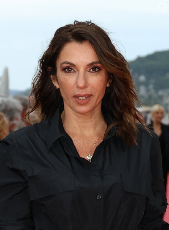 Aure Atika sur le tapis rouge de la cérémonie de clôture du 38ème festival du film de Cabourg, le 15 juin 2024. © Coadic Guirec/Bestimage