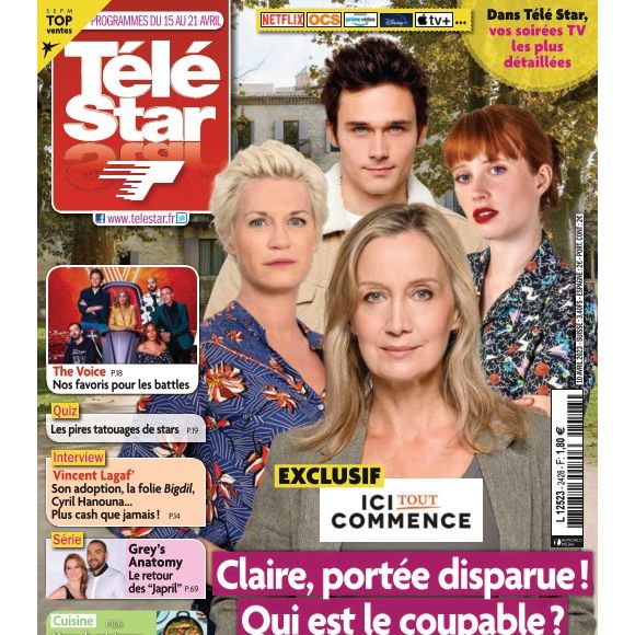 "Télé Star", 10 avril 2023.