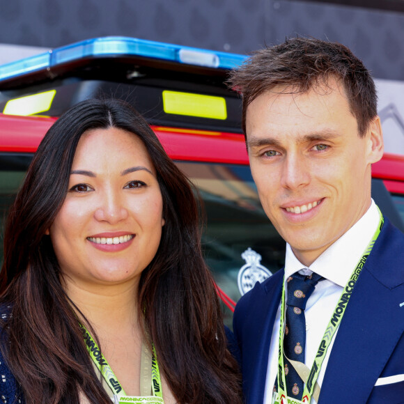Louis et Marie Ducruet lors du Grand Prix de Formule 1 (F1) de Monaco, le 26 mai 2024. © Claudia Albuquerque/Bestimage