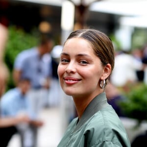 Marie-Ange Casta au village lors des internationaux de tennis de Roland Garros à Paris, France, le 4 juin 2019. © Jacovides-Moreau/Bestimage 