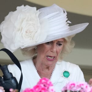 Camilla Parker Bowles se lâche aux côtés de Charles III
 
Camilla Parker Bowles, reine consort d'Angleterre, vit intensément la course hippique, sous le regard du roi Charles III d'Angleterre, à Ascot.