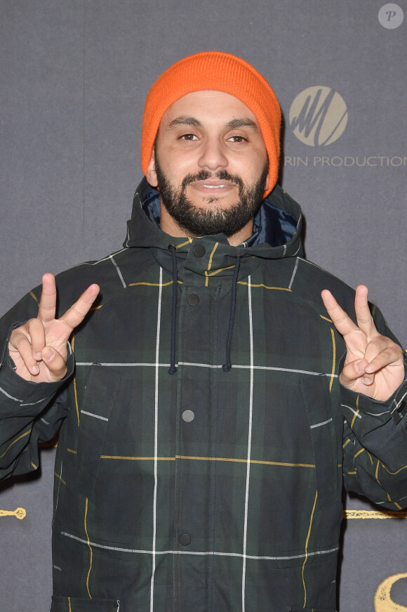 Malik Bentalha à l'avant-première du film policier "L'Empereur de Paris" au cinéma Gaumont-Opéra à Paris, France, le 10 décembre 2018. © Coadic Guirec/Bestimage 