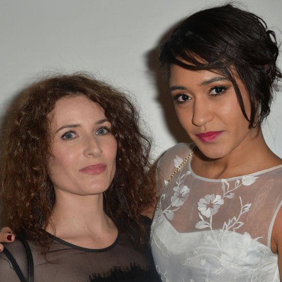 Elsa Lunghini et sa cousine Joséphine Jobert - La 20ème cérémonie des Prix Lumières à l'espace Pierre Cardin à Paris, le 2 février 2015. 