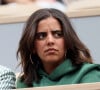 Lors d'une récente interview, Inès Reg a été questionnée sur la date réelle de la rupture.
Inès Reg (Inès Reghioua) dans les tribunes des Internationaux de France de tennis de Roland Garros 2024 à Paris, France, le 3 juin 2024. © Jacovides-Moreau/Bestimage