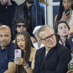 Alexandre Arnault et Rihanna au défilé Homme A$AP Rocky X American Sabotage by AWGE Printemps/Été 2025 dans le cadre de la Fashion Week de Paris, France, le 21 juin 2024. © Olivier Borde/Bestimage 