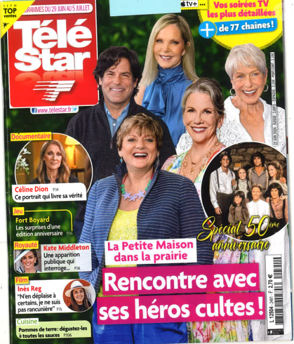 Inès Reg et son ex-mari Kévin Debonne répondent à une interview dans le numéro de Télé Star pour la semaine du 29 juin 2024