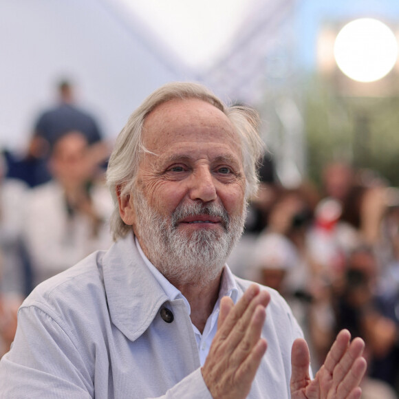 Fabrice Luchini - Photocall du film "Marcello Mio" (Compétition) lors du 77ème Festival International du Film de Cannes (14 - 25 mai 2024), le 22 mai 2024. © Jacovides / Moreau / Bestimage 