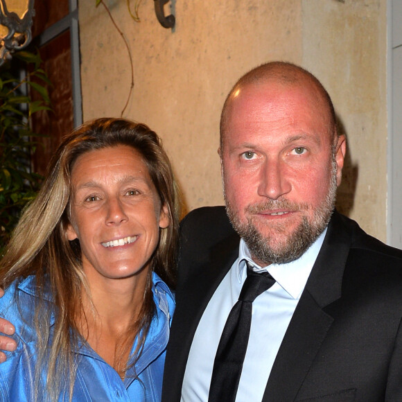 François Damiens et sa compagne Gaëlle lors d'une visite privée et d'un dîner de gala caritatif donné en faveur des actions de l'association "Un Rien C'est Tout" au musée Rodin à Paris, France, le 19 septembre 2019. © Veeren/Bestimage 