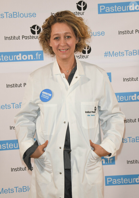 Alba Ventura - People lors du lancement de la 13ème édition du Pasteurdon à l'Institut Pasteur à Paris. Le 9 octobre 2019