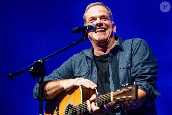 Sur qui on ne sait rien...
Garou en concert à Gdansk (Pologne), le 23 octobre 2022. 