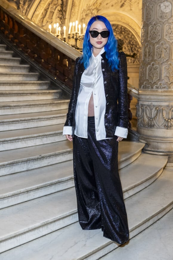 Margareth Zhang au photocall du défilé de mode Chanel Haute-Couture automne-hiver 2024/2025 au palais Garnier lors de la Fashion Week de Paris, France, le 25 juin 2024. © Olivier Borde/Bestimage