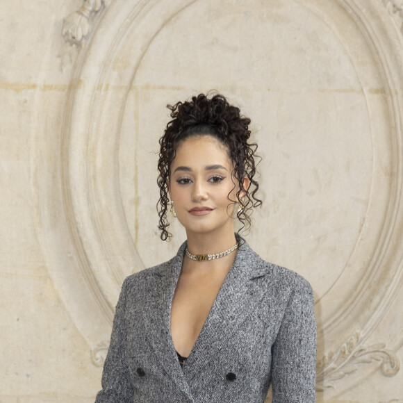 La jeune femme a été accusée par un internaute d'avoir négocié un partenariat rémunéré pour prendre position 
Léna Mahfouf (Léna Situations) au photocall du défilé de mode Christian Dior Haute-Couture automne-hiver 2024/2025 lors de la Fashion Week de Paris, France, le 24 juin 2024. © Olivier Borde/Bestimage 