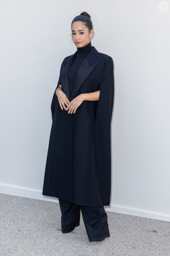 Lena Mahfouf (Lena Situations) - Front row du défilé de mode printemps-été 2024 "Stella McCartney" lors de la fashion week de Paris le 2 octobre 2023. © Olivier Borde/Bestimage 