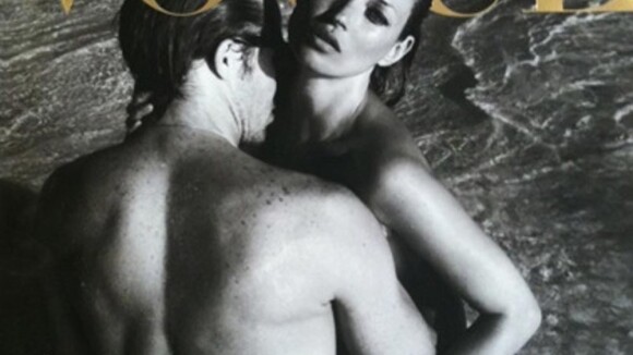 Kate Moss : A 36 ans, elle n'a pas peur de poser une nouvelle fois en tenue d'Eve !