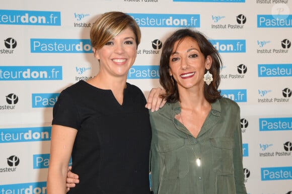 Bénédicte Le Chatelier, Rebecca Fitoussi lors du lancement de la 12ème édition du Pasteurdon à l'Institut Pasteur à Paris le 10 octobre 2018. © Coadic Guirec / Bestimage