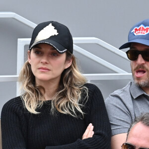 Marion Cotillard et Guillaume Canet assistent à l'Open de France de tennis 2019 - Quinzième jour à Roland Garros, le 9 juin 2019 à Paris, en France. Photo par Laurent Zabulon / ABACAPRESS.COM