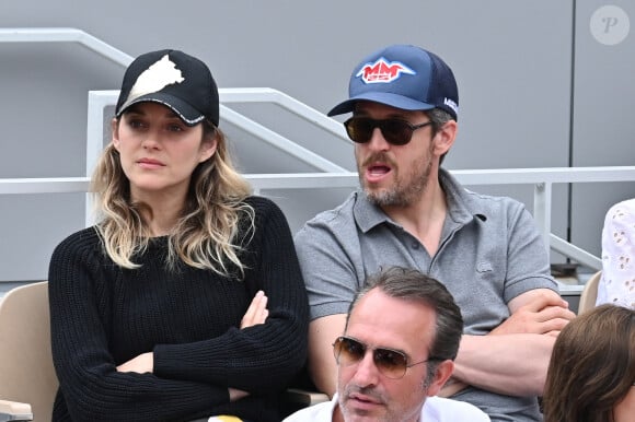 Marion Cotillard et Guillaume Canet assistent à l'Open de France de tennis 2019 - Quinzième jour à Roland Garros, le 9 juin 2019 à Paris, en France. Photo par Laurent Zabulon / ABACAPRESS.COM