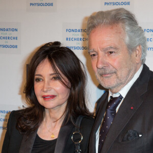 Pierre Arditi et son épouse Evelyne Bouix assistent au dîner de gala des Stethos d'Or à l'hôtel George V à Paris, le 13 mars 2017. Nasser Berzane/ABACAPRESS.COM