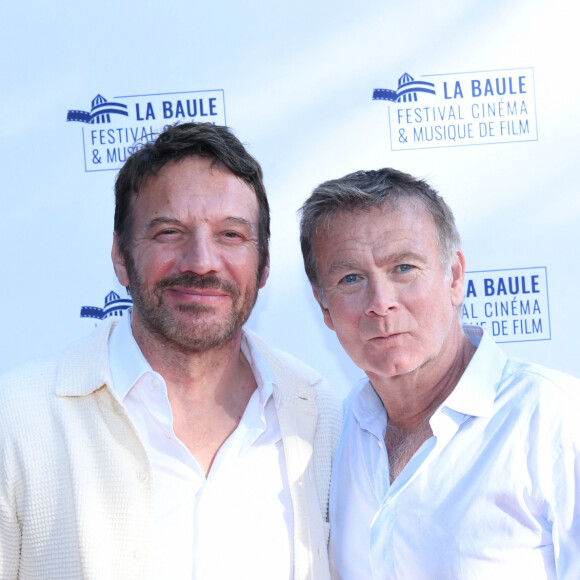 Samuel Le Bihan, Franck Dubosc - 10ème Festival du Cinéma et de la Musique de Film à La Baule le 28 juin 2024. © Rachid Bellak/Bestimage