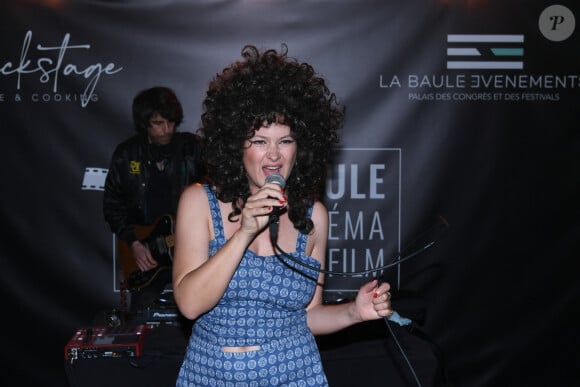 La chanteuse Corine - 10ème Festival du Cinéma et de la Musique de Film à La Baule le 28 juin 2024. © Rachid Bellak/Bestimage