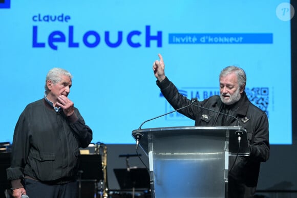Claude Lelouch, Francis Huster - 10ème Festival du Cinéma et de la Musique de Film à La Baule le 29 juin 2024. © Rachid Bellak/Bestimage
