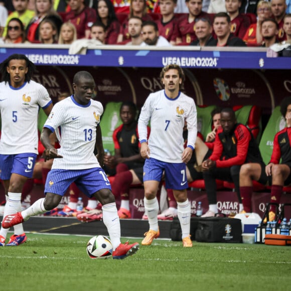 La France s'est imposée face à la Belgique (1-0) en huitièmes de finale de l'Euro 2024 à Dusseldorf le 1er juillet 2024.