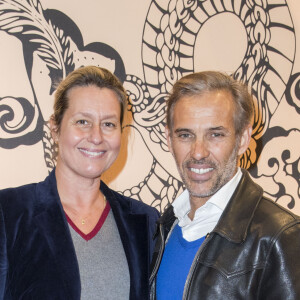 Paul et Luana Belmondo - Soirée de lancement collection "Tatto's Tod's" à Paris le 3 mars 2017. © Olivier Borde/Bestimage 