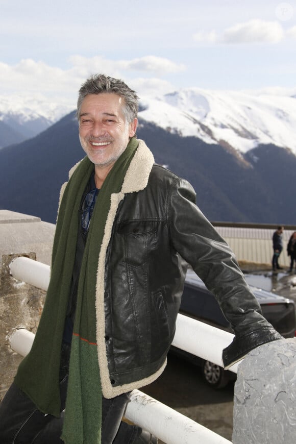 Stéphane Blancafort pour Tandem. - Rendez-vous avec les actrices et acteurs de la 24ème édition du festival Tv de Luchon le 12 février 2022. © Christophe Aubert / Bestimage