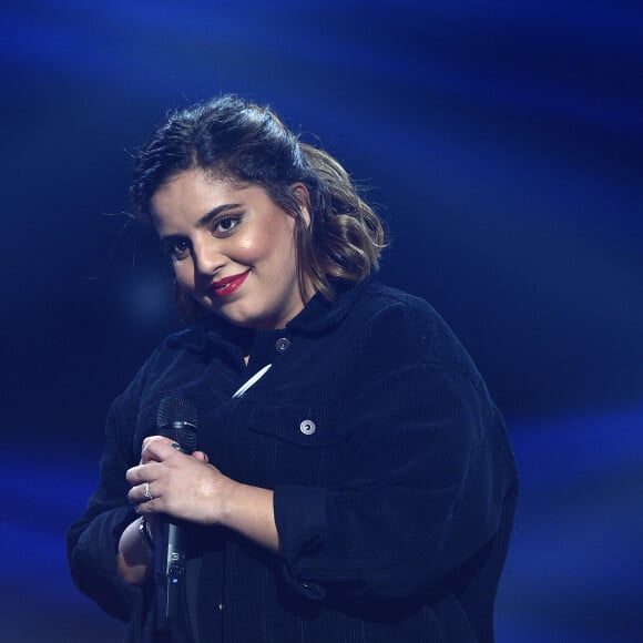 Exclusif - Inès Reg - Enregistrement de l'émission "Tout le monde chante contre le cancer, les stars relèvent le défi" au Palais des Congrès à Paris, qui sera diffusée le 2 janvier 2020 en prime time sur W9. © Giancarlo Gorassini / Bestimage