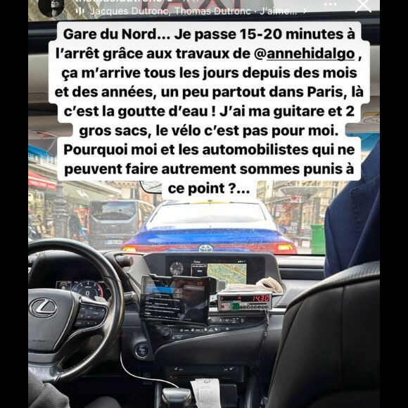 Thomas Dutronc, Instagram