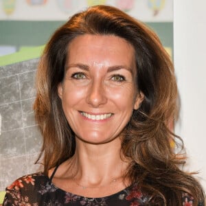 Anne-Claire Coudray lors de la clôture de l'opération "Levons le doigt pour l'éducation des filles" chez We Are à Paris le 30 janvier 2020. © Coadic Guirec / Bestimage