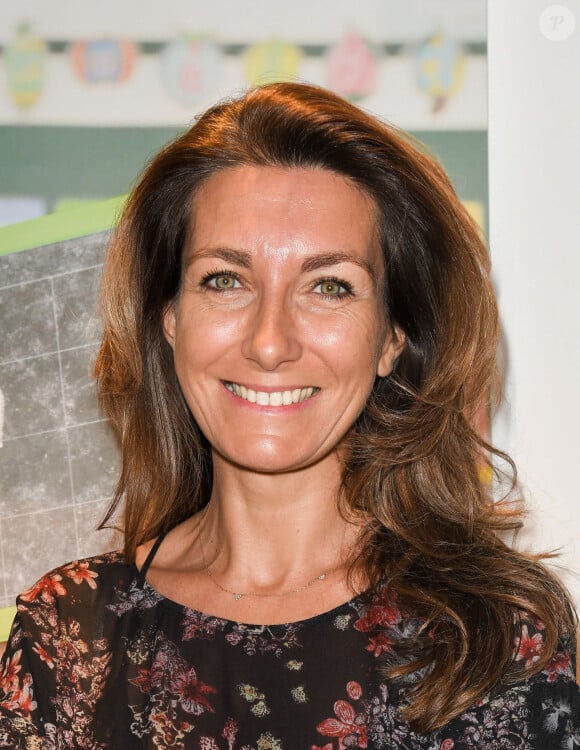 Anne-Claire Coudray lors de la clôture de l'opération "Levons le doigt pour l'éducation des filles" chez We Are à Paris le 30 janvier 2020. © Coadic Guirec / Bestimage