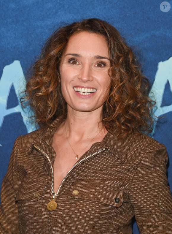 Marie-Sophie Lacarrau à la première du film "Avatar: La Voie de l'Eau" au cinéma Le Grand Rex à Paris, le 13 décembre 2022. © Guirec Coadic/Bestimage 