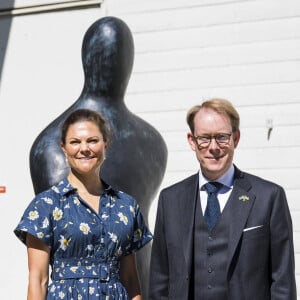 Atteinte d'anorexie mentale, la femme de Daniel de Suède a été littéralement obsédée par son poids à tel point que sa santé mentale avait beaucoup inquiété ses proches.
La princesse Victoria de Suède à son arrivée au meeting "Nordic Foreign Ministers" à Stockholm. Le 20 juin 2024 