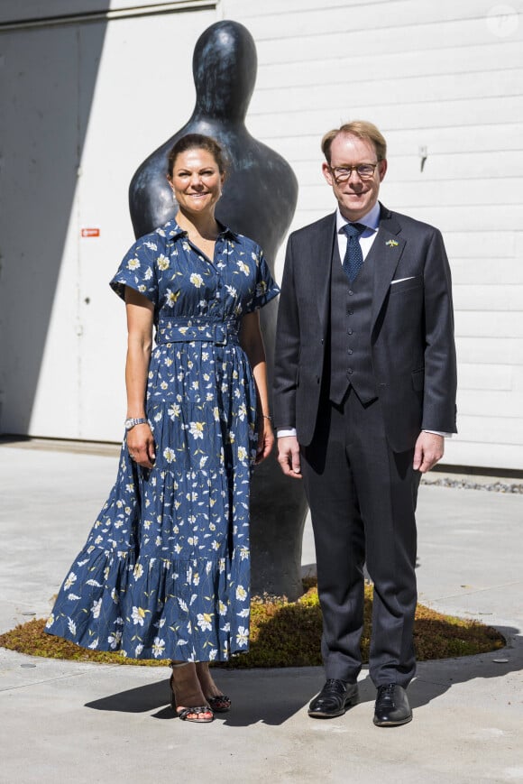 Atteinte d'anorexie mentale, la femme de Daniel de Suède a été littéralement obsédée par son poids à tel point que sa santé mentale avait beaucoup inquiété ses proches.
La princesse Victoria de Suède à son arrivée au meeting "Nordic Foreign Ministers" à Stockholm. Le 20 juin 2024 