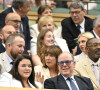 Mélanie Antoinette de Massy, présidente du Monte Carlo Country Club était à ses côtés
 
Madame Melanie Antoinette de Massy president du Monte Carlo Country Club, SAS Prince ALbert II de Monaco, Sir Lenny Henry et Lisa Makin dans la Royal Box au tournoi de Wimbledon à Londres, Royaume Uni, le 8 juillet 2024. © Chryslene Caillaud/Panoramic/Bestimage