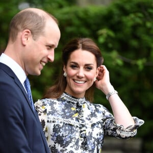 Le prince William, duc de Cambridge, et Catherine (Kate) Middleton, duchesse de Cambridge, en visite au "Chelsea Flower Show 2019" à Londres, le 20 mai 2019. 