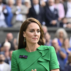 Si son état de santé et sa forme joueront bien évidemment sur la décision prise, ils ne sont pas les seuls facteurs à être pris en compte
Kate Middleton lors du tournoi de tennis Wimbledon 2023 - Angleterre - Finale simple Messieurs- Victoire de Carlos Alcaraz Espagne contre Novak Djokovic Serbie -